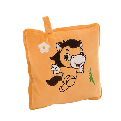 OEM Lembut Stuffed Animal Hand Warmer 35x35cm Untuk Dekorasi Rumah