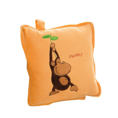 OEM Lembut Stuffed Animal Hand Warmer 35x35cm Untuk Dekorasi Rumah