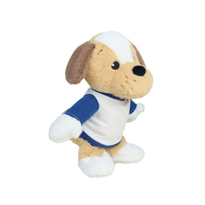 ODM Dicuci Ultra Soft Electric Dog Plush Toys 30cm Plush Dog Hadiah Terbaik Untuk Anak