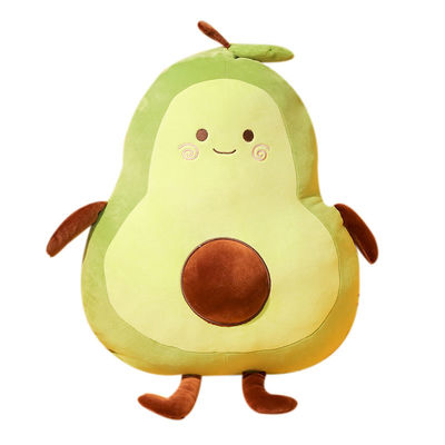 Dekorasi Rumah Polypropylene Cotton Filled 45cm Avocado Stuffed Toy