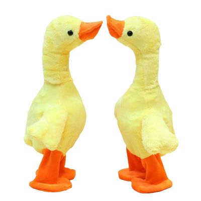 Boneka Bebek Kuning Kecil Realistis 30cm Beludru