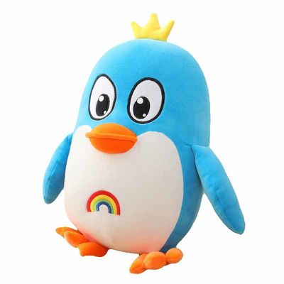 OEM Hand Washable 20cm Pink Penguin Plush Toy Untuk Dekorasi Rumah