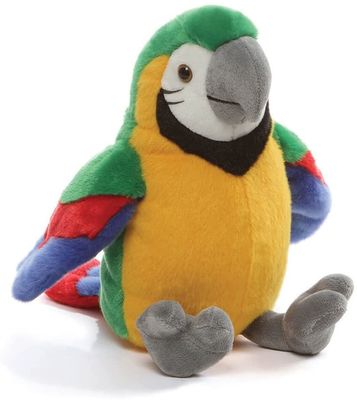 Simulasi Mainan Mewah Macaw Dengan Boneka Serat Poliester