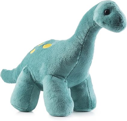 Mainan mewah Tyrannosaurus hijau dengan gigi runcing panjang Mainan mewah dinosaurus yang terbuat dari bahan mewah geser timbul