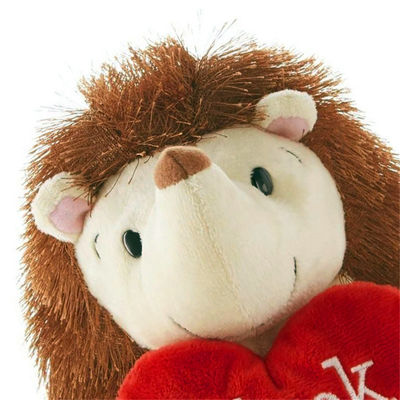 PP Cotton Filled Hedgehog Plush Toy 30cm Tanpa Deformasi