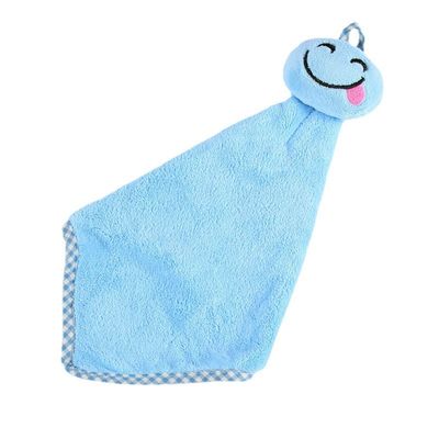 Handuk Saliva Bayi Mewah 20cm Persegi Pendek yang Halus