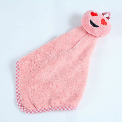 Handuk Saliva Bayi Mewah 20cm Persegi Pendek yang Halus