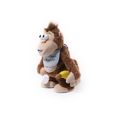 Mainan Boneka Monyet Elektronik 25cm multifungsi