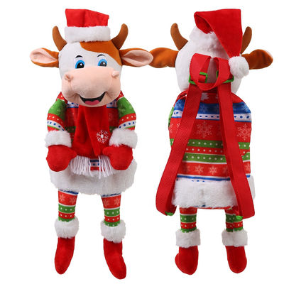Pemodelan 3D Tas Ransel Mewah Sapi Natal 30cm Untuk Anak-Anak