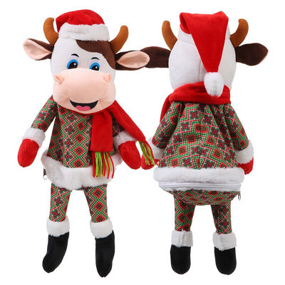 Pemodelan 3D Tas Ransel Mewah Sapi Natal 30cm Untuk Anak-Anak