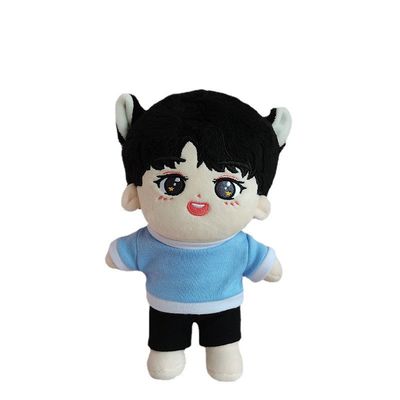 Boneka Kartun Lucu Mewah Pendek Dengan Isi Kapas Polypropylene
