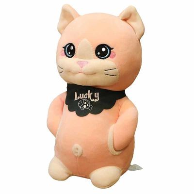 OEM Ramah Kulit 20cm Anak-anak Lucu Kucing Mainan Mewah
