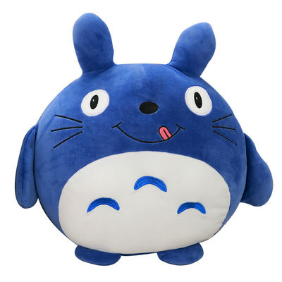ISO9001 Bernapas PP Cotton Filling Totoro Plush Pillow