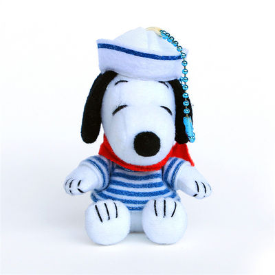 Grosir 15 Cm Indah Sailor Suit Snoopy Mewah Gantungan Kunci Tas Liontin Hadiah Anak Kecil