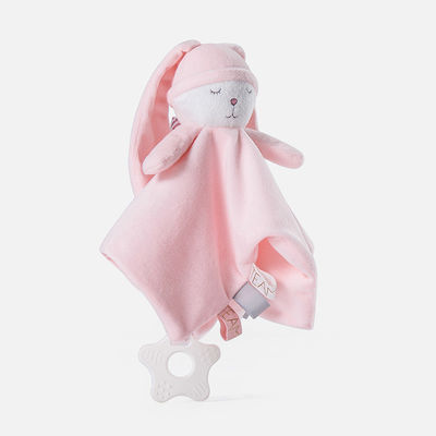 Selimut Keamanan Bayi Ramah Kulit 50x70cm Dengan Mainan Hewan Mewah