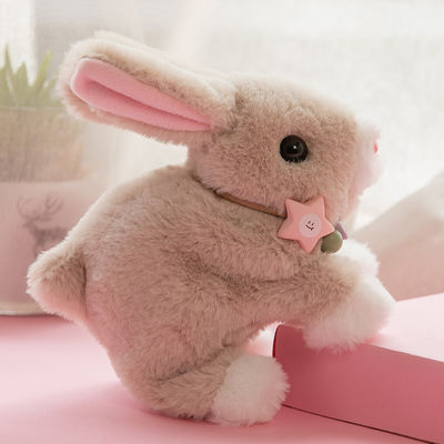 20cm Ultra Soft Bunny Design Electronic Stuffed Animals