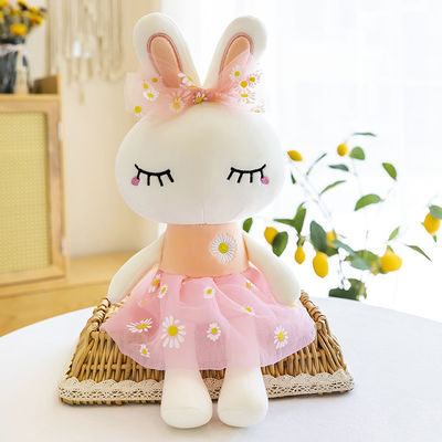 ODM PP Cotton Stuffed Plush Bunny Doll Sebagai Hadiah Anak Perempuan