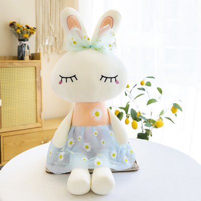 ODM PP Cotton Stuffed Plush Bunny Doll Sebagai Hadiah Anak Perempuan