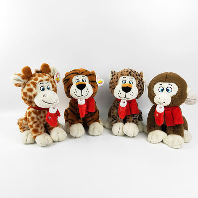EN71 25cm PP Cotton Filling Jaguar Plush Toy Sebagai Hadiah Meriah