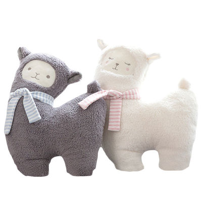 Ramah Kulit 30cm Polypropylene Cotton Filling Alpaca Plush Toy