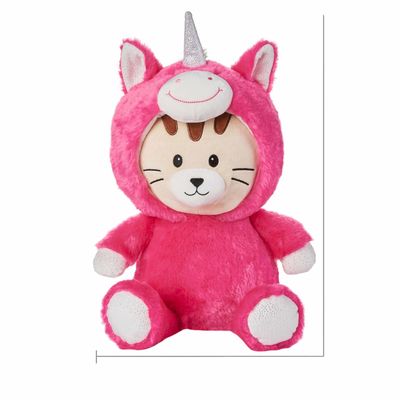 20 cm Pendek Mewah Kostum Unicorn Kucing Boneka Mainan