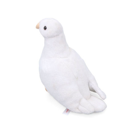 OEM Inovatif White Dove Toy Dengan Polypropylene Cotton Filling