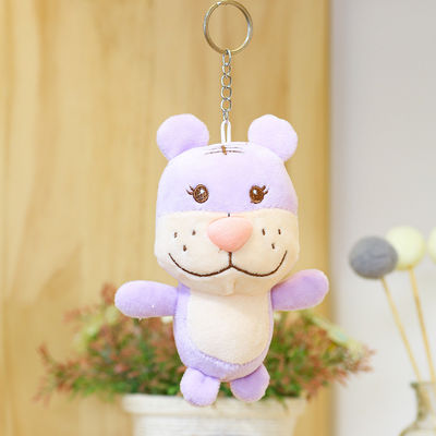 PP Cotton Filling 12cm Kartun Zodiac Tiger Plush Toy ODM