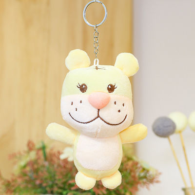 PP Cotton Filling 12cm Kartun Zodiac Tiger Plush Toy ODM