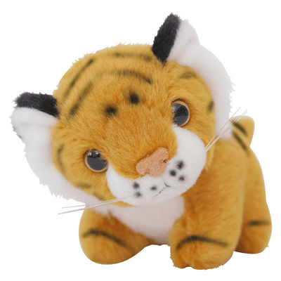 EN71 25cm Simulasi Boneka Harimau Dengan Isi Kapas Polypropylene