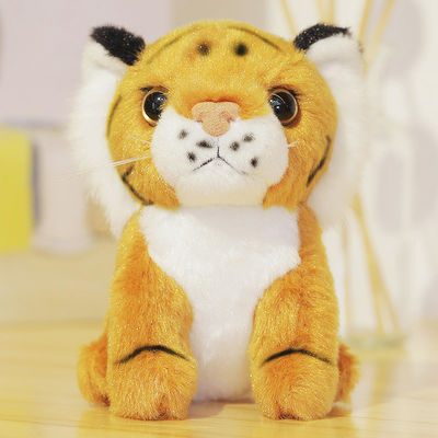EN71 25cm Simulasi Boneka Harimau Dengan Isi Kapas Polypropylene