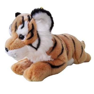 EN71 25cm Simulasi Boneka Harimau Dengan Isi Kapas Polypropylene