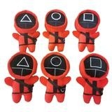 15cm Squid Game Pink Soldiers Mainan Mewah Untuk Anak-anak