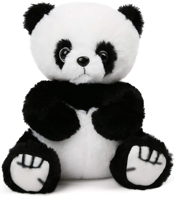 Mainan Mewah Panda yang Ramah Kulit Tidak Memudar Duduk