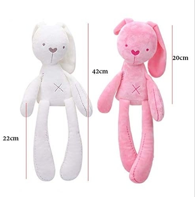 Dapat Dicuci dengan Mesin Boneka Mainan Kelinci Telinga Panjang Sebagai Hadiah Ulang Tahun Anak-anak