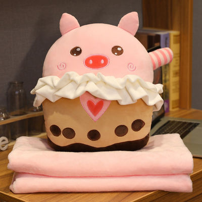 Hand Warmer PP Cotton Stuffed Animal Blanket 50x70cm