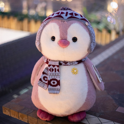 EN71 25cm 30cm Mainan Mewah Penguin Super Lembut Untuk Anak-Anak