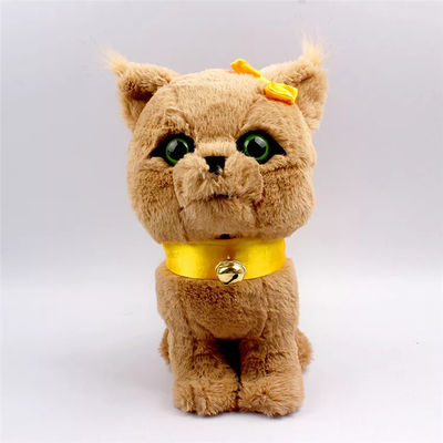Mainan Mewah Boneka Kucing Lucu yang Disesuaikan 25cm Untuk Bayi