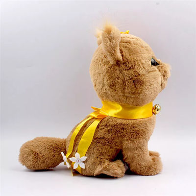 Mainan Mewah Boneka Kucing Lucu yang Disesuaikan 25cm Untuk Bayi