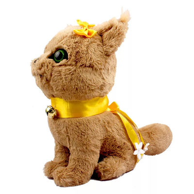Mainan Mewah Boneka Kucing Lucu yang Disesuaikan 25cm Untuk Bayi