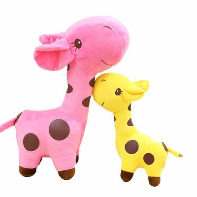 Dongguan Produsen Kustom Desain Boneka Mainan Jerapah Hewan Lembut Mainan