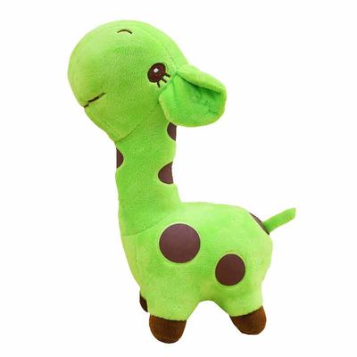 Dongguan Produsen Kustom Desain Boneka Mainan Jerapah Hewan Lembut Mainan