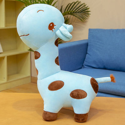 Dongguan Produsen Kustom Desain Boneka Mainan Jerapah Hewan Lembut Mainan