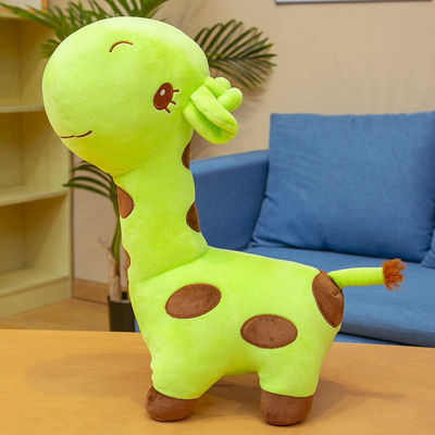 Dongguan Produsen Kustom Desain Boneka Mainan Jerapah Hewan Lembut Mainan