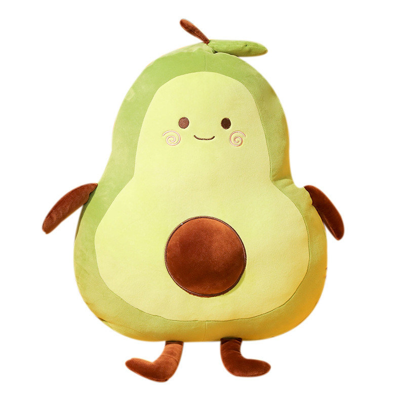 Dekorasi Rumah Polypropylene Cotton Filled 45cm Avocado Stuffed Toy