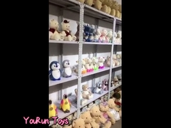 Sample display rack/Plush toy production plant