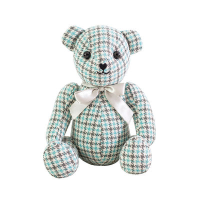 300g 23 cm Kotak Cubs Teddy Bear Mainan Mewah Boneka Kain Bayi Kenyamanan Teddy