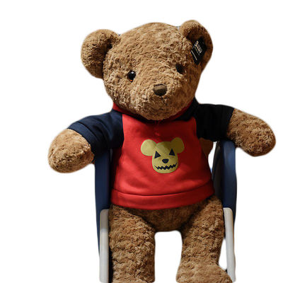 18cm 200g Nigger Brown Rose Velvet Teddy Bear Plush Doll Berpakaian Lucu Mainan Suka Diemong