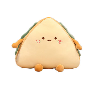 30 cm Kreatif Lucu Sandwich Boneka Mewah Bantal Bantal Super Lembut Mewah Dekorasi Rumah
